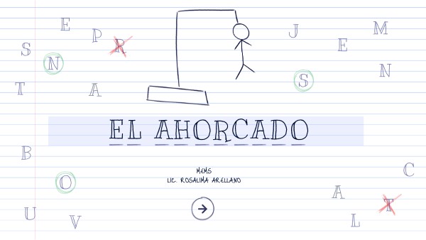JUEGO AHORCADO | Genially