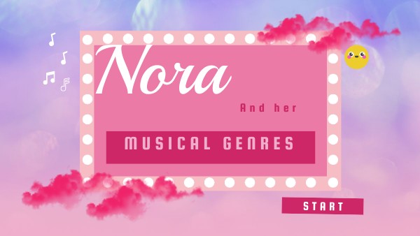 playlist for nora | Genially