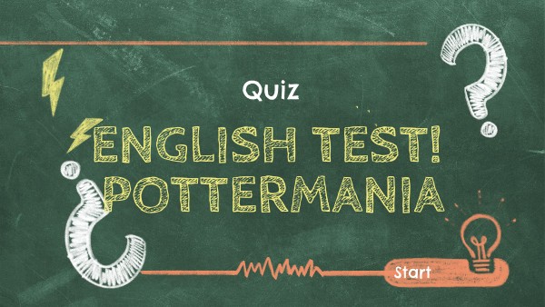 English test! Pottermania | Genially