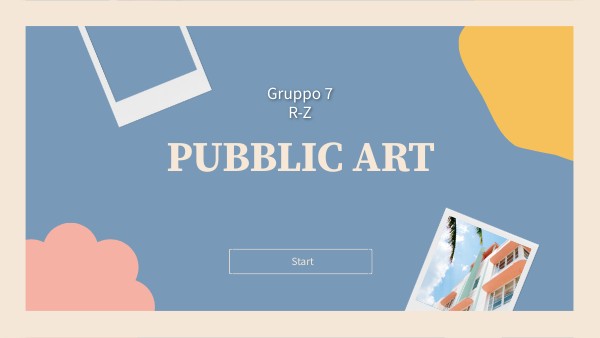 PUBBLIC ART