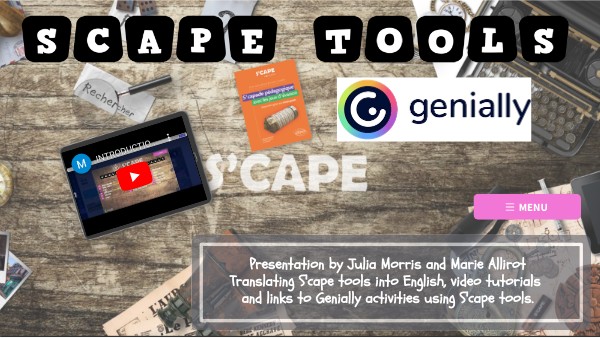 S'cape tools for Genially | Genially