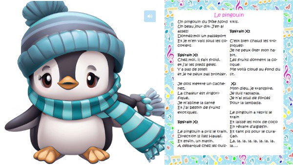 Le pingouin du pole nord