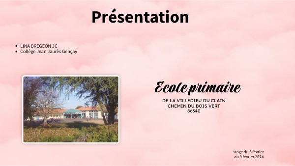 Présentation interactive basique | Genially