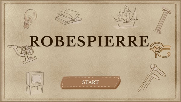 Maximilien de Robespierre | Genially