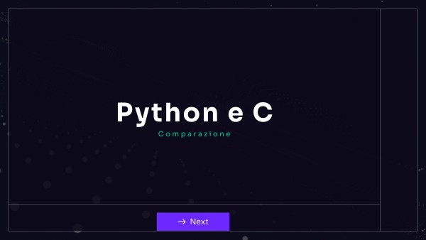 Presentazione Python e C | Genially