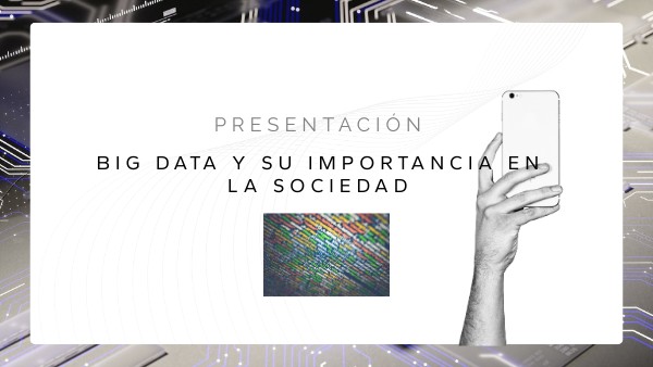 Presentación Big Data & IOT | Genially