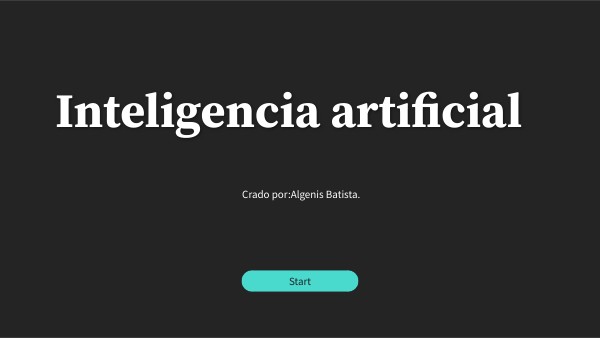Basic interactive presentation | Genially