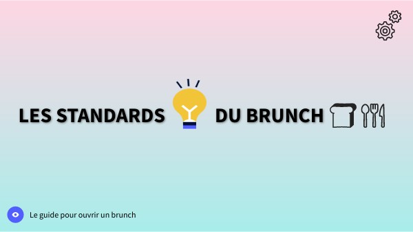 Les standards du brunch Alesia et Jordan BTS 1 | Genially