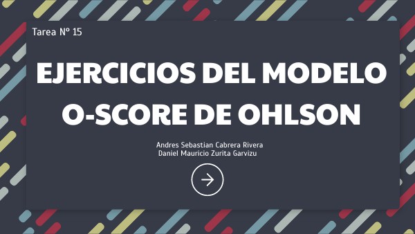 Ejemplos Modelo O-Score