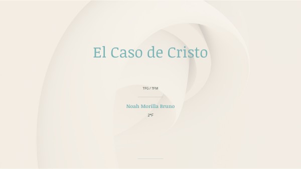 El Caso de Cristo