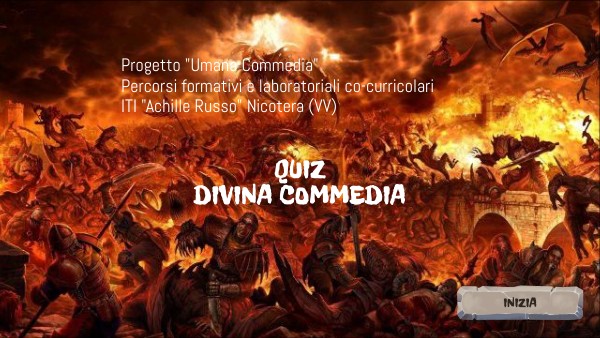 Quiz Divina Commedia