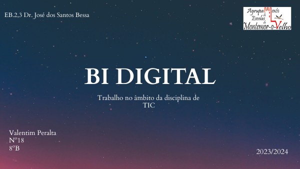 BI Digital Valentim Peralta 8ºB | Genially