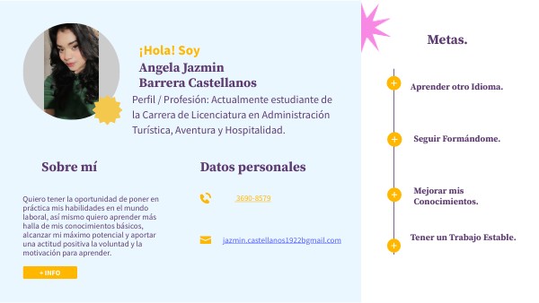 Cv Básico | Genially