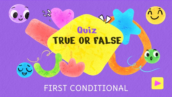 Quiz First Conditional | Genially