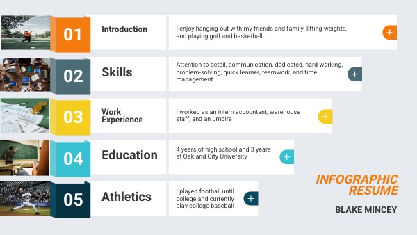 Infographic Resume | Genially