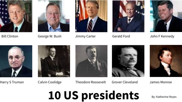 US presidents- Katherine reyes | Genially