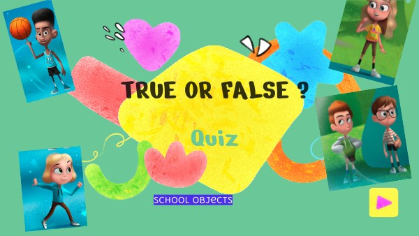 Quiz School Objects