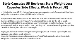Style Capsules Reviews