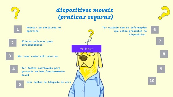 QUESTIONS LIST | Genially