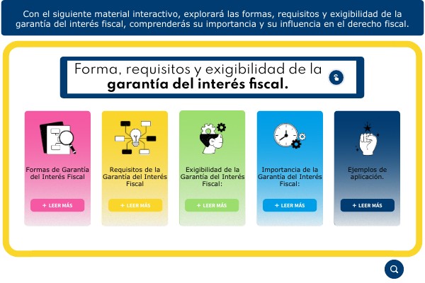 6.3. Forma, requisitos y exigibilidad de la garantía del interés fisca