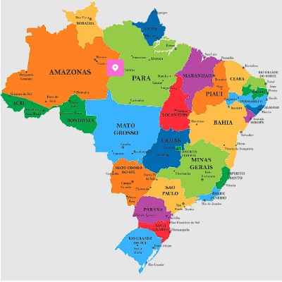 map of brazil | Genially