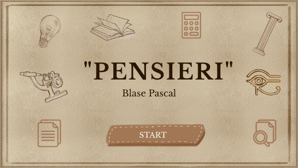 Pensieri di Pascal | Genially