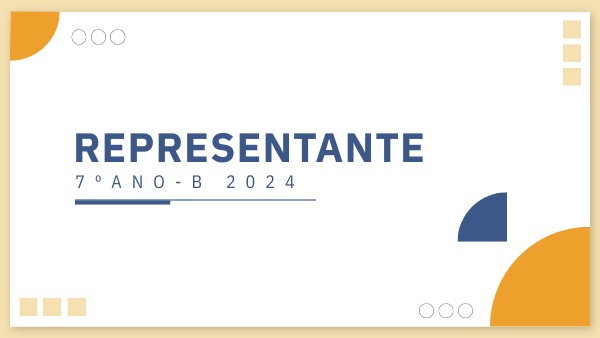 REPRESENTANTE DE TURMA