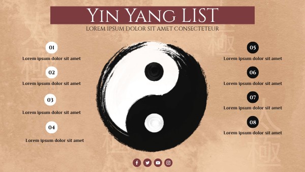 YIN YANG LIST | Genially