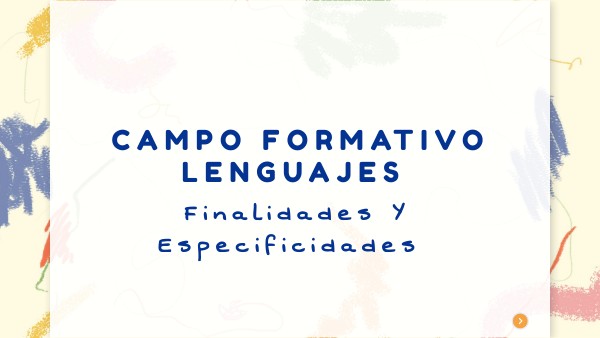 Campo Formativo Lenguajes | Genially