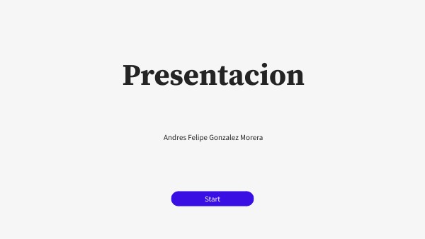 Basic interactive presentation | Genially