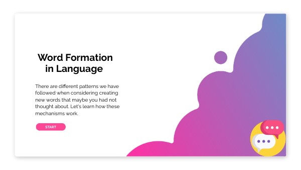 Word Formation - Didactic Sequence - Lidia Sarai Orantes | Genially