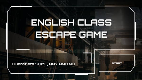 English Class Escape Game English Class Escape Game