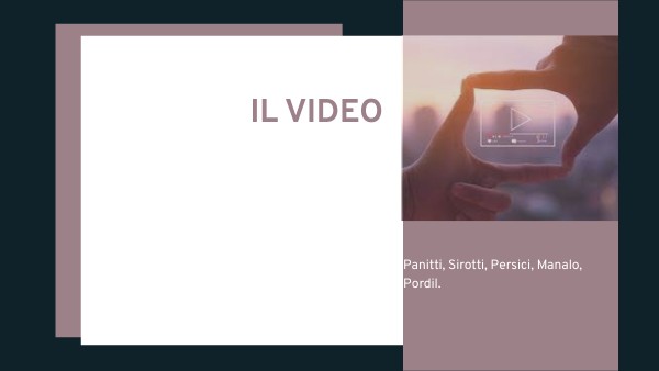 il video | Genially
