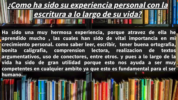 Infografía sobre la importancia de la escritura | Genially