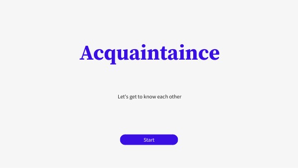 Basic interactive presentation | Genially