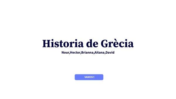 HIstoria de Grècia | Genially