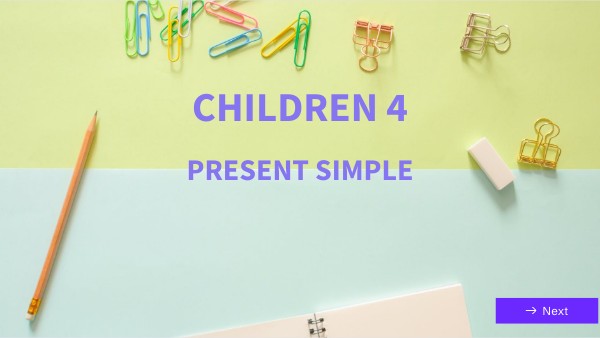 PRESENT SIMPLE VERB TO BE