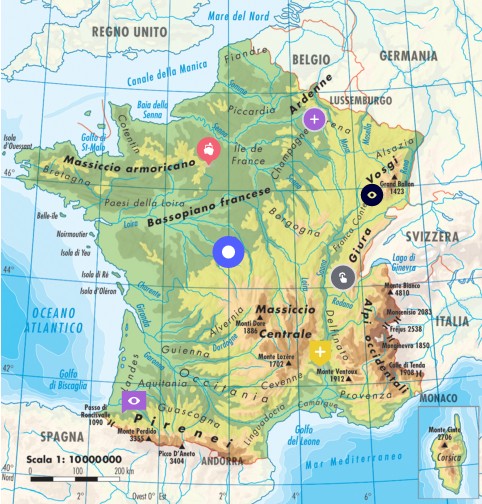 Interactive image France | Genially