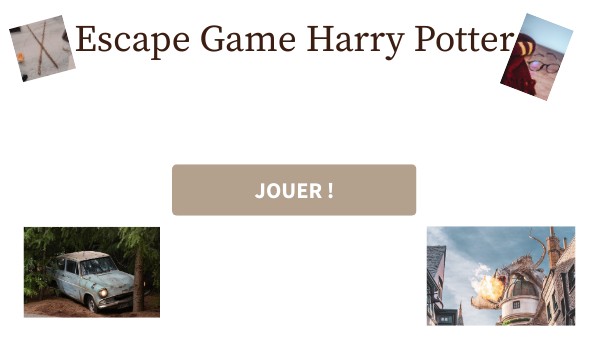 Escape game Harry potter