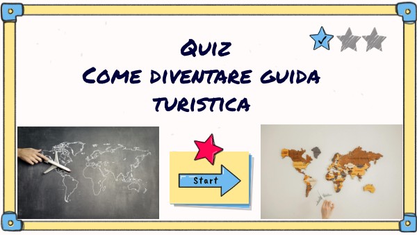 Come diventare guida turistica QUIZ | Genially