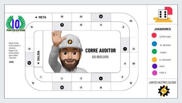 Corre Auditor Interno - ISO 9001 | Genially