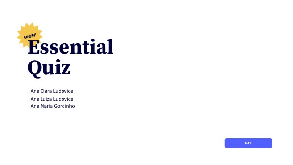 Quiz Essencial | Genially