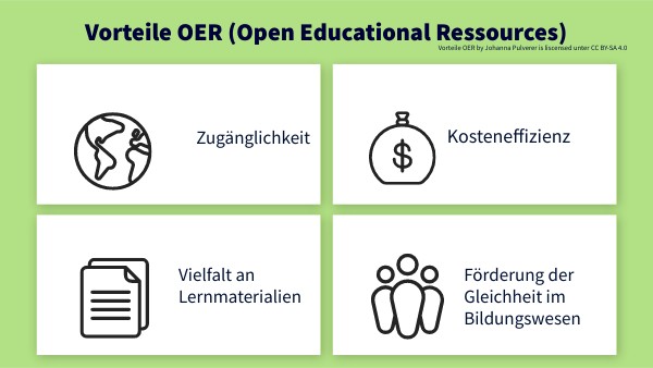 Vorteile OER