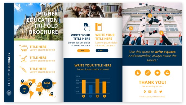 Higher Education Brochure | Genially