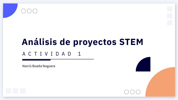 Actividad 1 STEM | Genially
