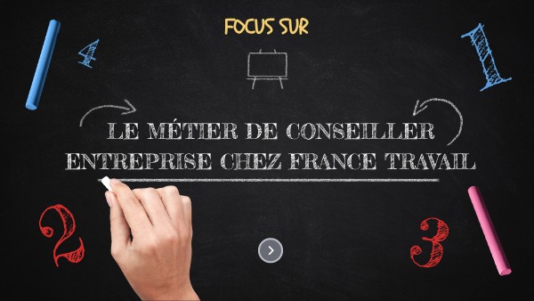 Présentation tableau noir