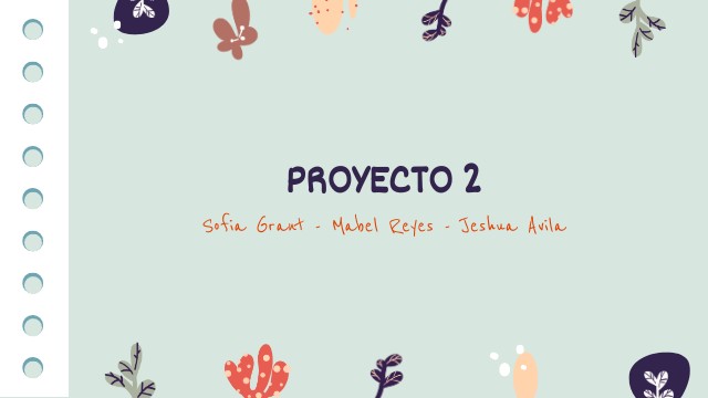 Proyecto 2 | Genially