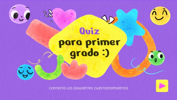 Quiz 1er grado | Genially