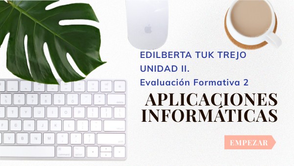 Evaluación Formativa 2 | Genially