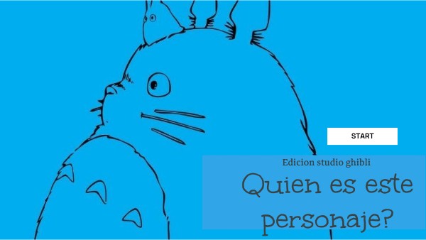 studio ghibli Quiz